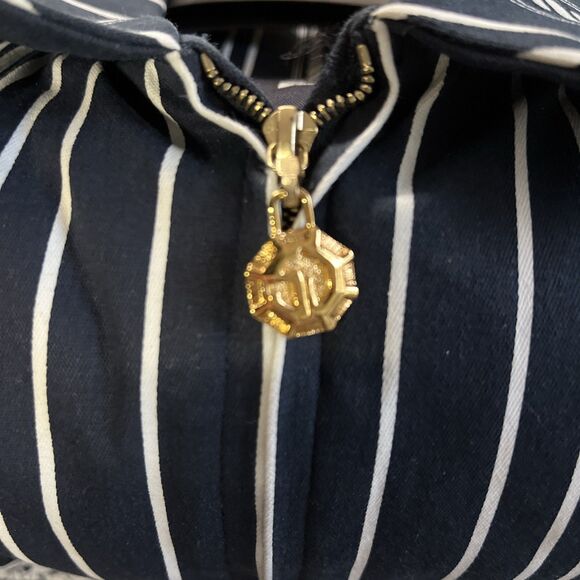 St. John Sport Marie Gray navy Zip Front Jacket Size Med NWT - Picture 4 of 8